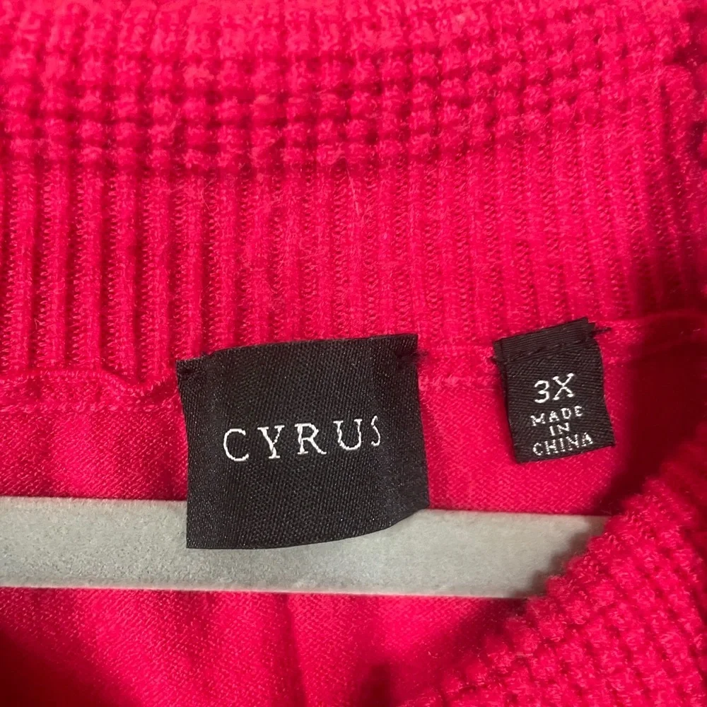 Cyrus Pink Cowl Neck Sweater - Picture 13 of 15